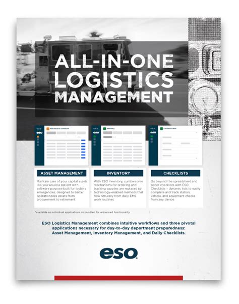 eso logistics|EMS Logistics Software .